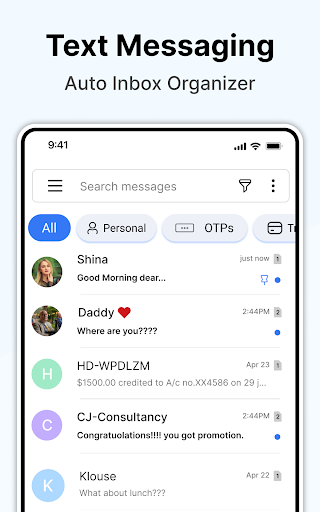 Messages - Text Messenger App screenshot
