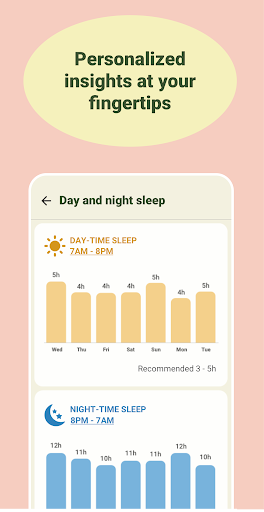 Baby tracker - feeding, sleep screenshot