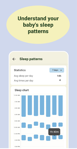 Baby tracker - feeding, sleep screenshot
