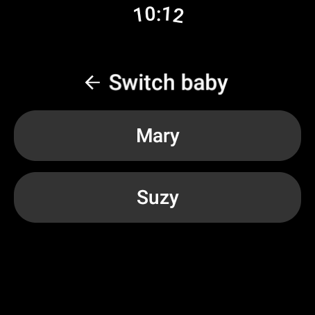 Baby tracker - feeding, sleep screenshot