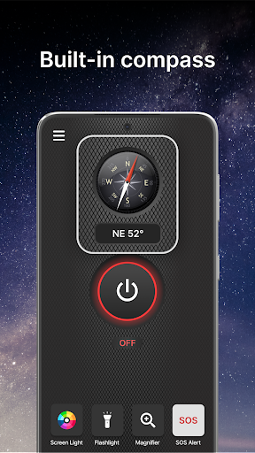 Brightest Flashlight Launcher screenshot