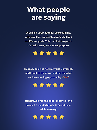 Vocal Image: AI Speaking Coach screenshot