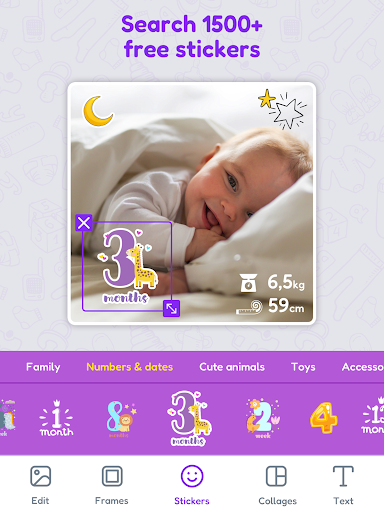 Baby Photo Editor screenshot
