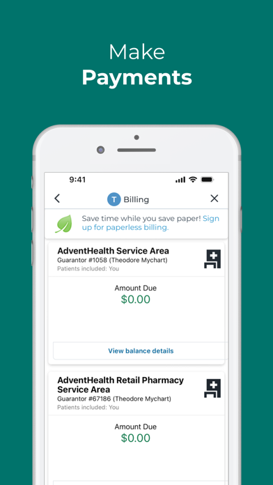 AdventHealth screenshot