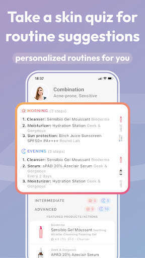Skincare Routine: FeelinMySkin screenshot