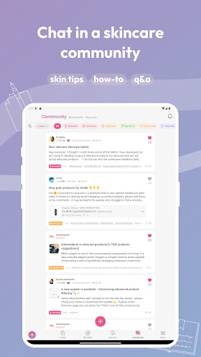 Skincare Routine: FeelinMySkin screenshot