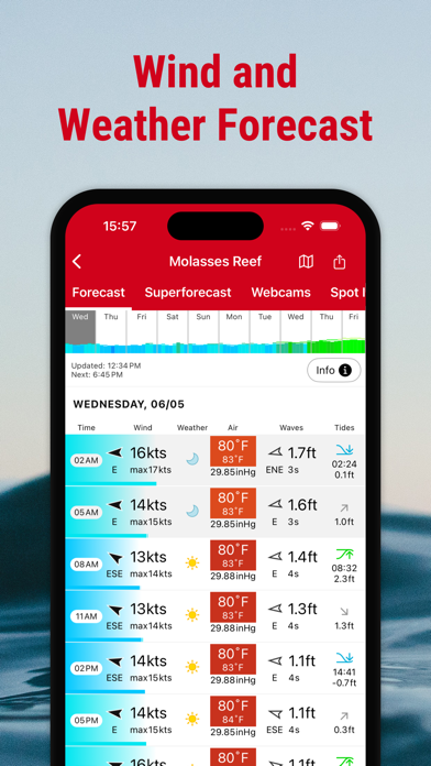 Windfinder Pro: Wind & Weather screenshot
