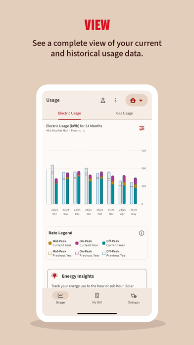 Xcel Energy screenshot
