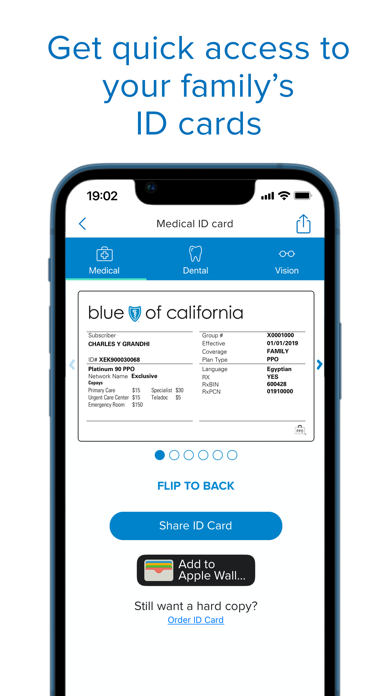 Blue Shield of California screenshot