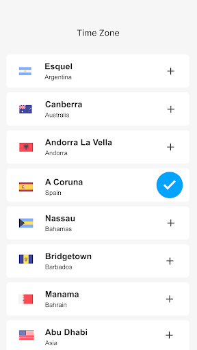 World Clock – World time clock screenshot