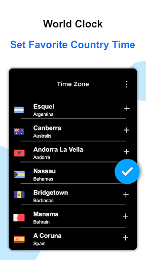 World Clock – World time clock screenshot