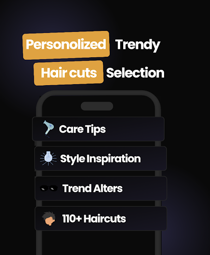 Men's Hair Cuts & Hairstyles screenshot