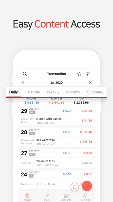 Money Manager (Remove Ads) screenshot