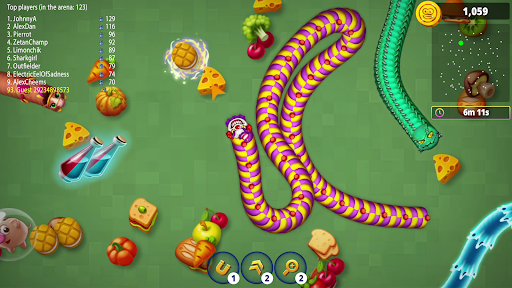 Worms Zone .io - Hungry Snake screenshot