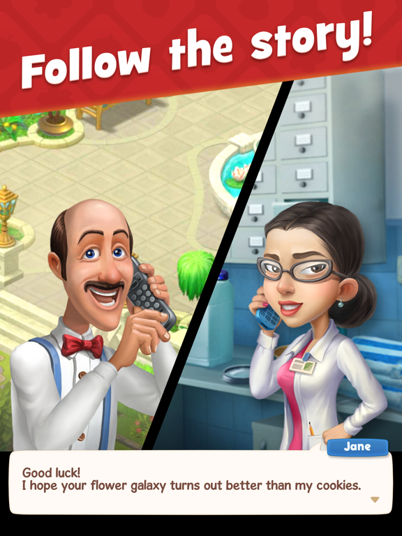 Gardenscapes screenshot