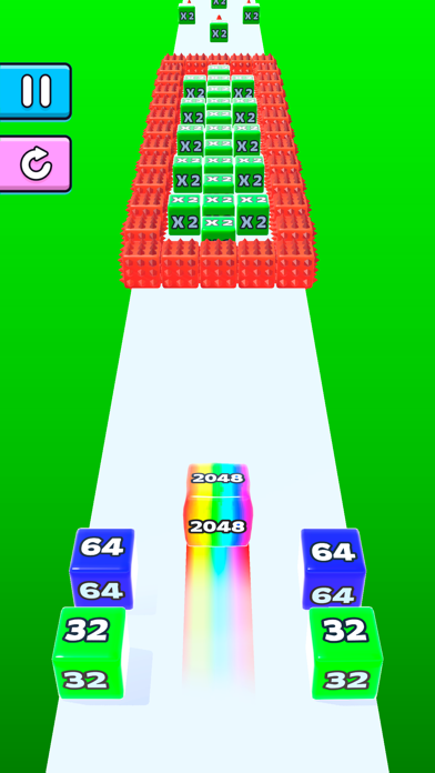 Jelly Run 2048 screenshot