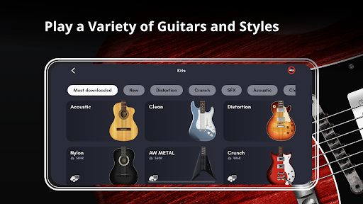 Real Guitar: acoustic electric screenshot