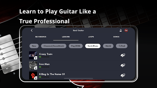 Real Guitar: acoustic electric screenshot