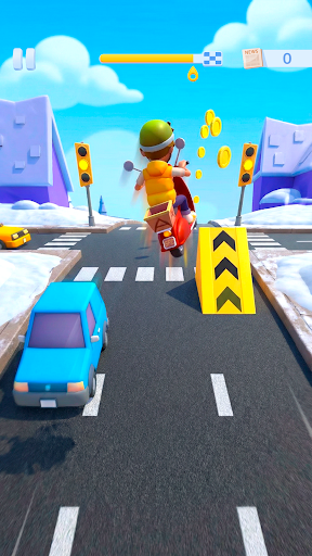 Paper Boy Race: Running game screenshot