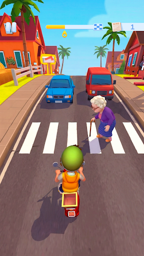 Paper Boy Race: Running game screenshot