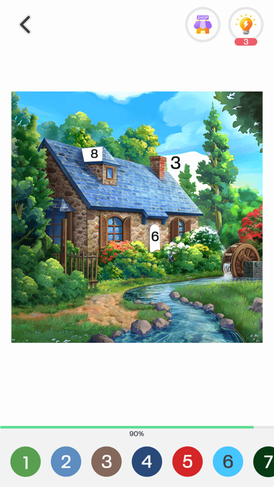 Tap Color Pro: Color By Number screenshot