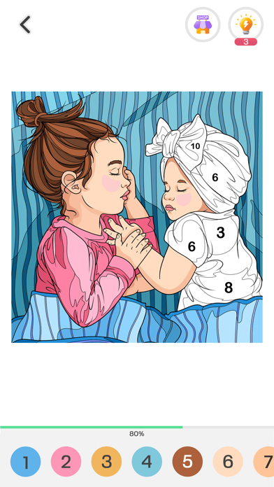 Tap Color Pro: Color By Number screenshot