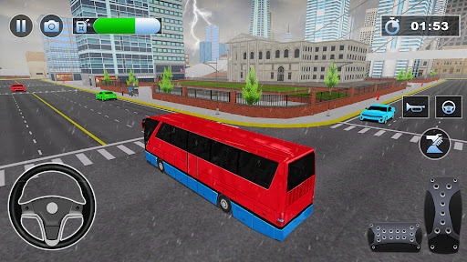 Bus Simulator : 3D Bus Games screenshot
