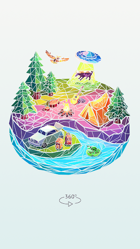 Polysphere: Art Puzzle Game screenshot