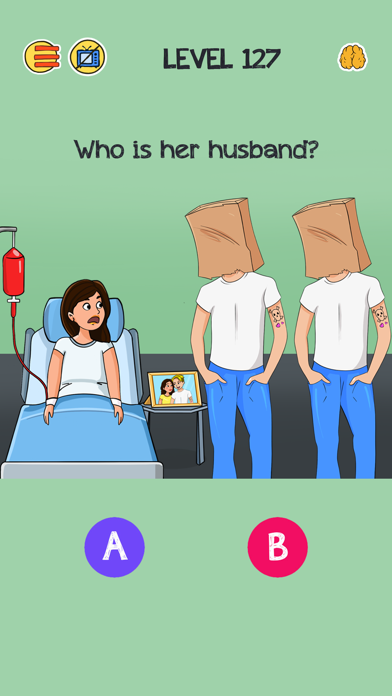 Brain Who? Tricky Riddle Tests screenshot