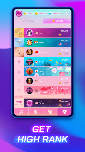 Piano Fire 2: Slide Challenge screenshot