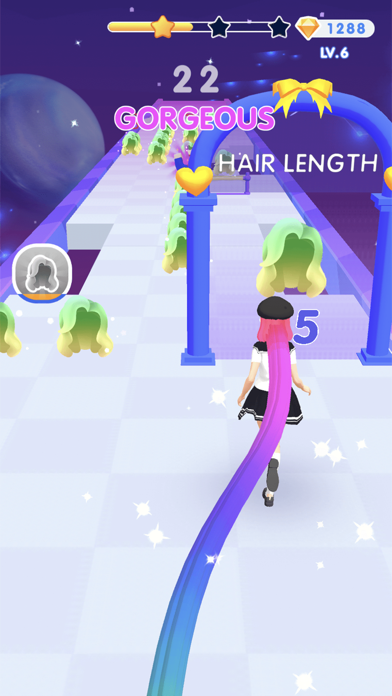 Dancing Hair: Dress Up screenshot