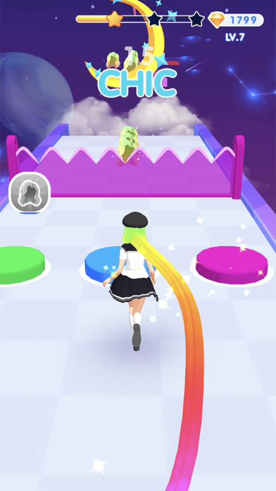 Dancing Hair: Dress Up screenshot