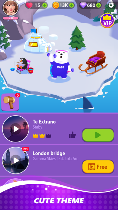 Catch Tiles: Piano Game screenshot