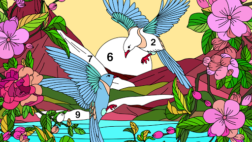 Coloring Book: Color by Number screenshot