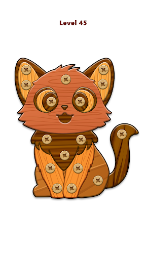 Wood Nuts & Bolts Puzzle screenshot