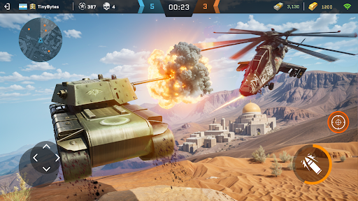 Massive Warfare: Tanks PvP War screenshot