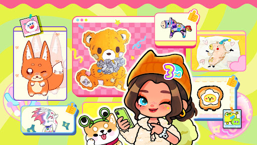 Aha World: Doll Dress-Up Game screenshot