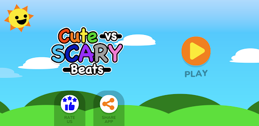 Sprunki Cute vs Scary Beats screenshot