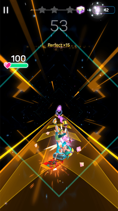 Rainbow Surfer: Duet Color screenshot