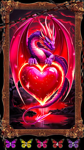 Dark, Horror Color by Number screenshot