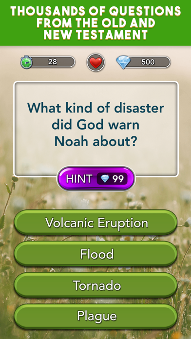 Daily Bible Trivia screenshot