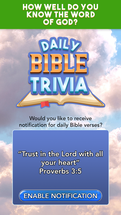 Daily Bible Trivia screenshot