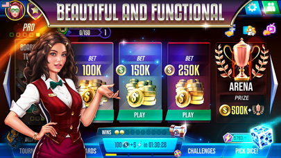 Backgammon Legends Online screenshot