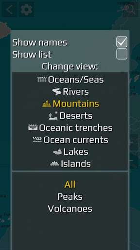 World Map Quiz screenshot