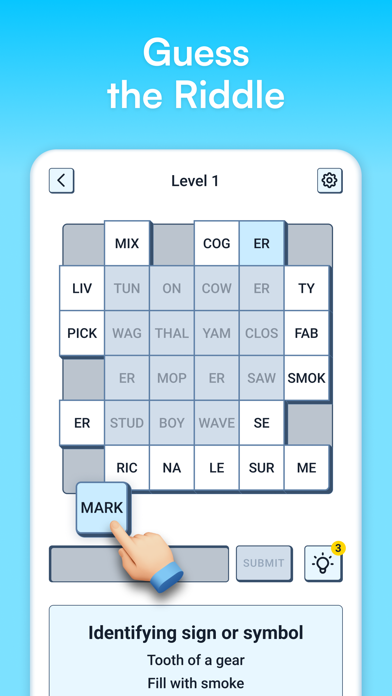 Syllatiles - Word Puzzle Game screenshot
