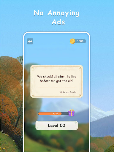 Cryptoscapes - Brain Word Game screenshot