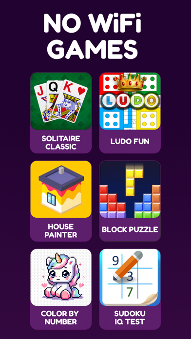 100+ Offline Games No WiFi Fun screenshot
